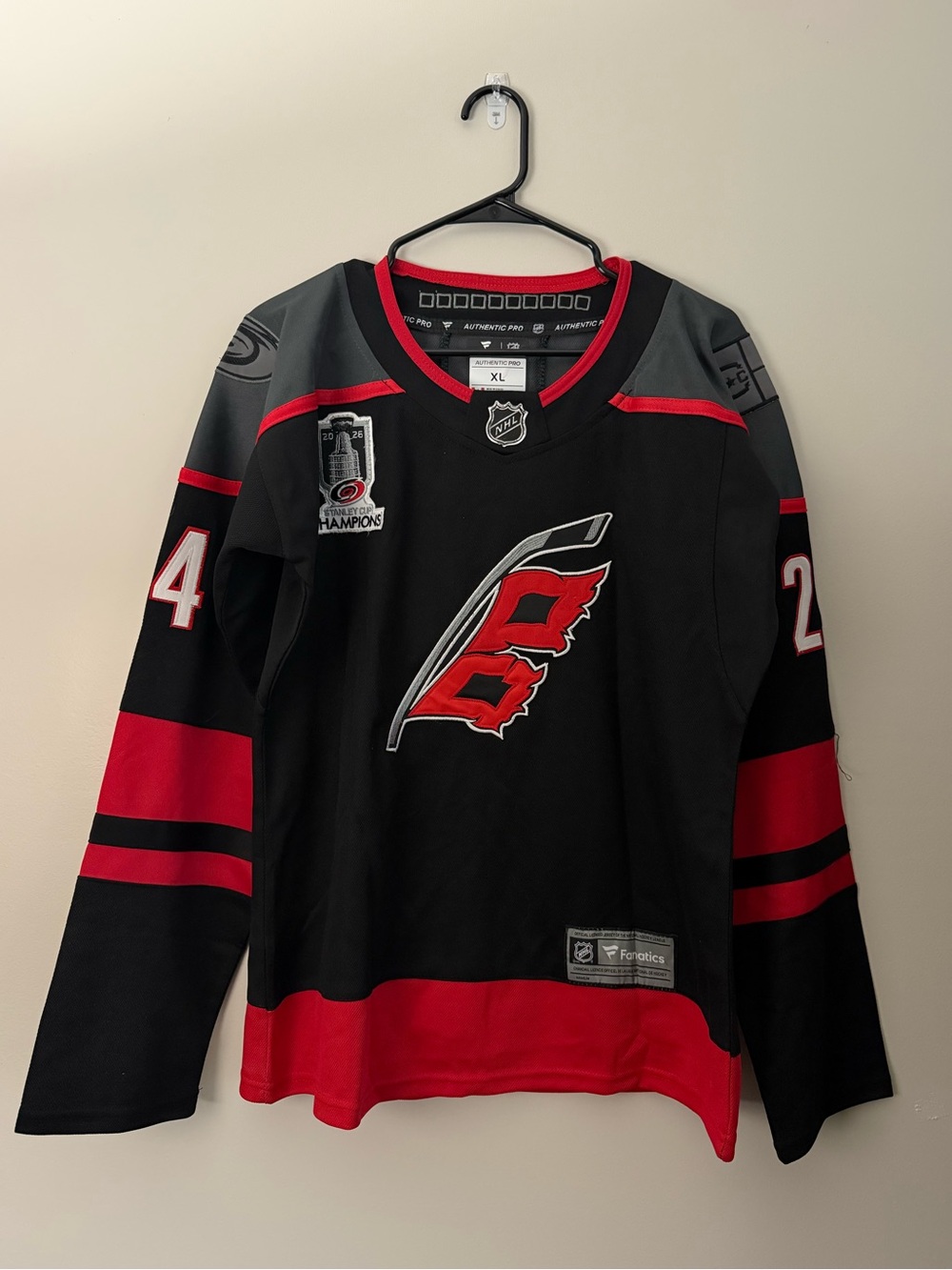 NHL Carolina Hurricanes Seth Jarvis Jersey